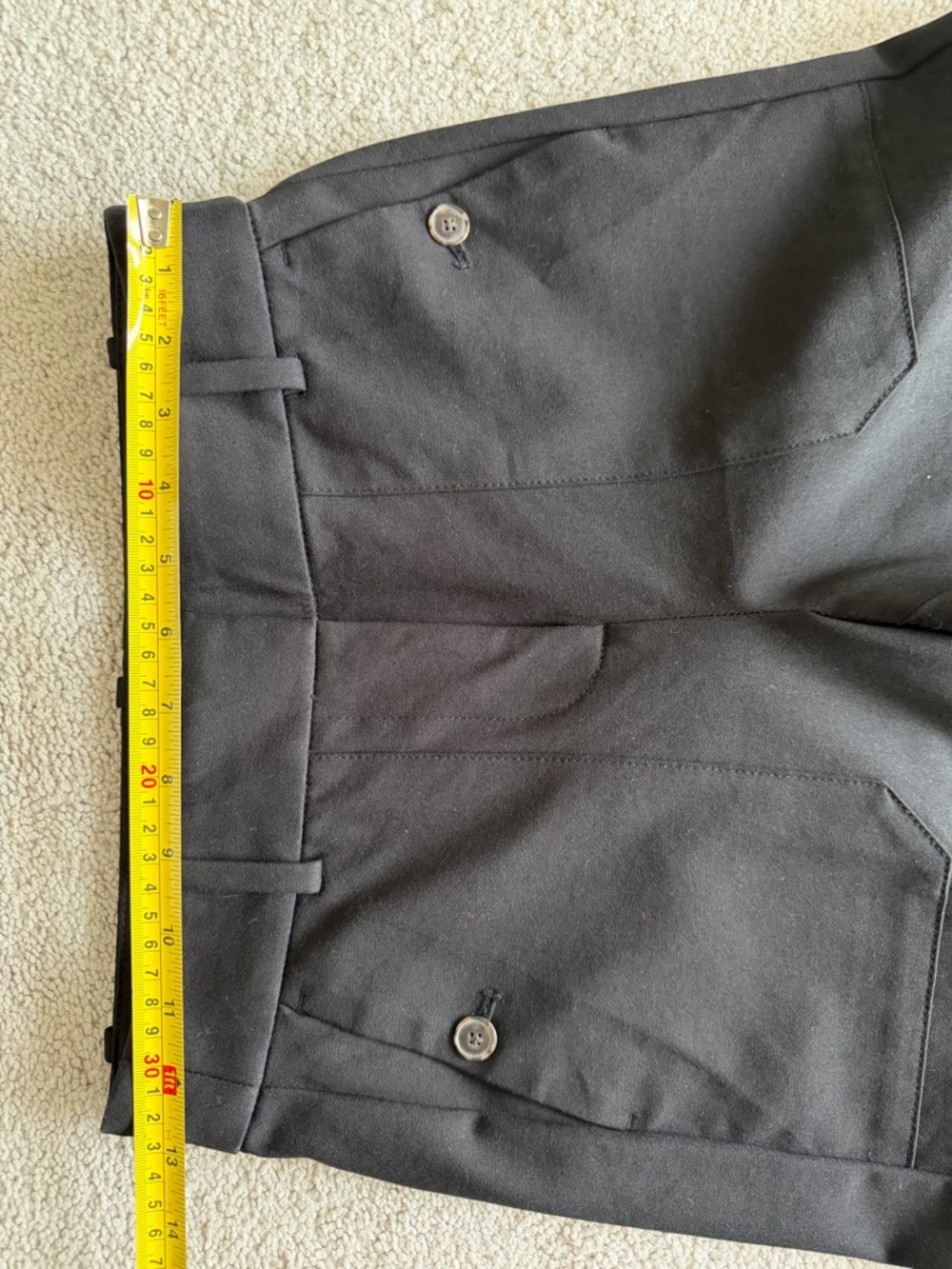 J.Crew Sydney Wide Leg Crop Pants Black 2P Petite High Rise Stretch NWT Womens - Picture 11 of 13